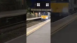 Class 66 66433 DRS Tesco Freight Train at Rowley Regis 23.5.25