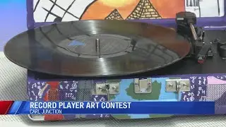 CJHS students need votes in national record player art contest