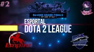 Team Empire vs Vega #2-1 (bo3) (Ru) | ESportal League Final (04.07.2015)
