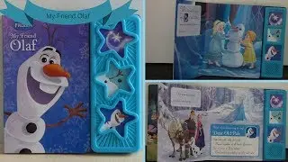 Disney Frozen My Friend Olaf Board book.Two different edition #disney #frozen #olaf