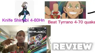 Review de Tyrrano beat et knife shinobi
