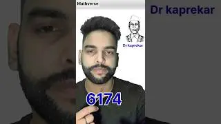 What Makes 6174 So Special? | Kaprekar&rsquo;s Constant #mathfacts #mathshorts