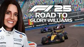 F1 25 Road to Glory Driver Career in Williams - Miami & Imola
