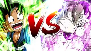 Team DB Saga Vs Full Power Frieza Ultimate Red Zone No Items Showcase DBZ Dokkan battle