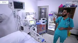یەکەی چاودێری چڕ لە نەخۆشخانەی شاری پزیشکی ڕانیە