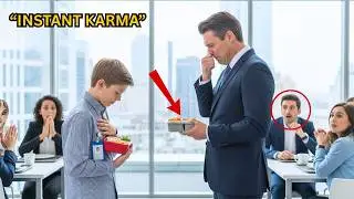 CEO Publicly Insults Office Boy&rsquo;s Lunch&hellip; Minutes Later, Instant Karma