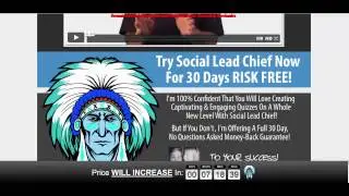 Social Lead Chief Review $98 Bonus Video Marketing Surveys on Facebook