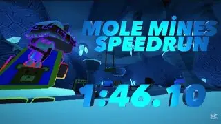 MOLE MİNES SPEEDRUN 1:46.10 - SBA @superbeargameryt 