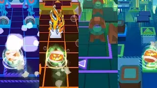 Rolling Sky - Horizon Sea and Interstellar World, Wizard Glow and Emerald Dawn