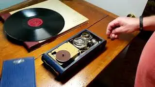 Thorens Excelda portable gramophone