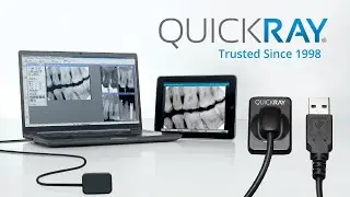 QuickRay dental sensor with Dexis 10 ClearVu
