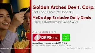 McDonald's App Exclusive Daily Deals Digital Ad Q3 2023 15s (Philippines) [ST]