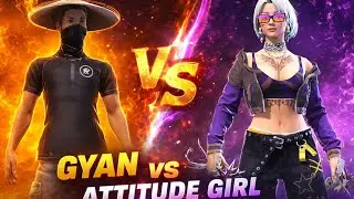 Attitude Girl ka Attitude Tod Diya 😈🔥 | GYAN OP #freefire #gyangaming #raistar