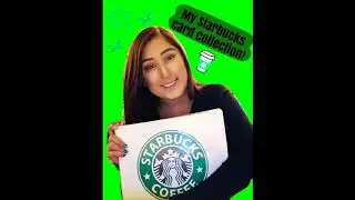My Starbucks Card Collection