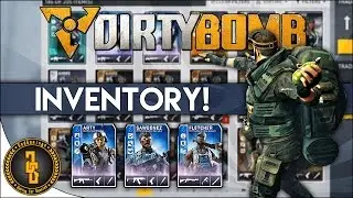 Dirty Bomb - My Current Inventory! [All Loadout Cards]