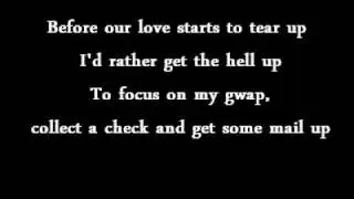 Dolla- Heartbreak Collision lyrics on screen