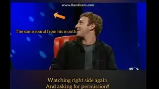 FB CEO Mark Zuckerberg talking with a demon ?