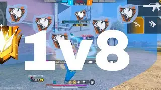 open challenge 1v8🔥😍#freefire #funny #freefire song#one