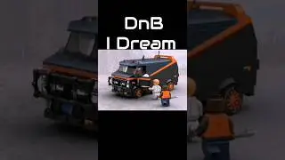 I Dream DnB #dnb #drumandbass #music #electronicmusic #ateam #lego #animation