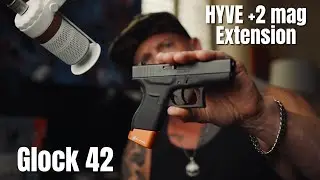 How to install a +2 mag extension by HYVE on Glock 42, LOVE these!