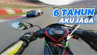 MOTOR PAKAI BUANG NI BOLEH HIT RPM 10 K LAGI LEPAS 6 TAHUN | RFS150i