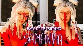 Samantha (Bad Date Ending) - Indie Dating Simulator Horror Game (No Commentary)