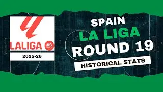 Spain | La Liga Stats Round 19 2025-26 | Historical Stats | OverGolStats