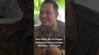Jasa Sedot WC Murah di Sragen