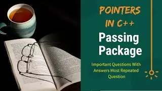 Important Questions or Passing Package of Pointers