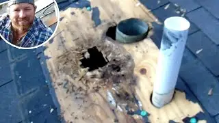 Replacing Plywood And Fixing Roof Leaks