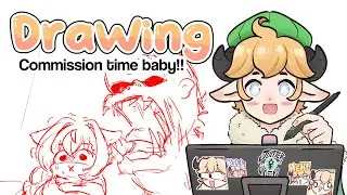 【Drawing】Commissions never end! Except when they do!!