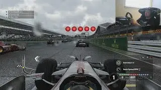 F1 2017 GAMEPLAY Preview: 2008 Mclaren MP4/23 at Silverstone