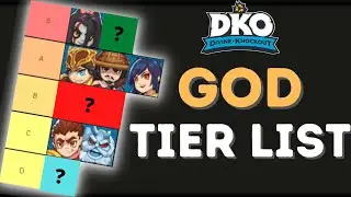 Divine Knockout -  GOD Tier List  [DKO]