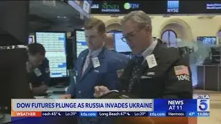 Stock markets drop after Putin announces military action in Ukraine