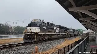 1-3-2026: NS SD70ACe 1003, AC44C6M, & GP60 Lead NS 24A Thru Warner Robins, GA