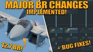 BR CHANGES IMPLEMENTED! + MORE INFO ON RANK 9! + BUG FIXES! - War Thunder