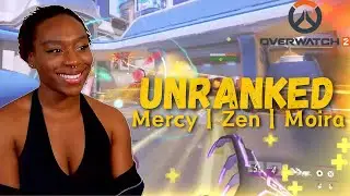 Unranked Gameplay | Mercy | Zen | Moira - Dusting off the cobwebs | Overwatch 2