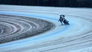 Johnny Lewis Riding Triumph 2013