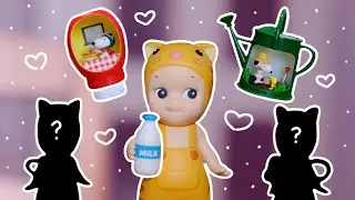 new sonny angel cat life haul & snoopy life in a bottle re-ment unboxing ♡ japan vlog 2023 ♡