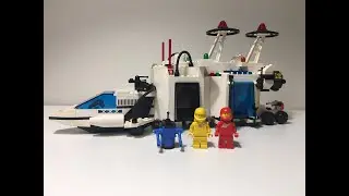 LEGO Space: Sonar Transmitting Cruiser Set Review! 6783