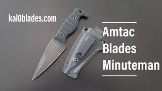 Amtac Blades Minuteman Fixed Blade ( and trainer )