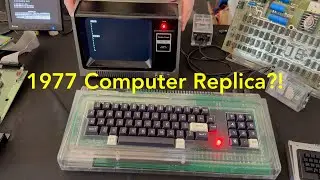 Vintage Computer Festival West 2025 TRS-80 Replica Exhibit #trs80 #replica #vintagecomputer