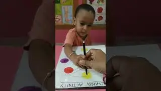 Colour matching activity 💁 with our tiny stars