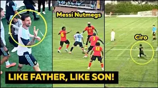 Messi NUTMEGS Twice in Angola While Ciro Hits Two Free Kicks