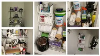 organizing my washroom cabinet | low-budget organization |small area organization.