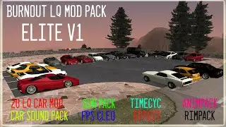 BURNOUT LQ MOD PACK | ELITE V1 | BEST LQ MOD PACK | FPS BOOST