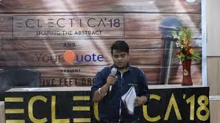 Anukrit Agarwal | Techno India Salt Lake | Runner-Up | Five Feet Drop in association with YourQuote