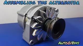 Assembling the alternator (VW golf MK2)