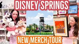 DISNEY SPRINGS New Merch Tour July 2023 | Walt Disney World Shopping | Disney Parks