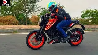 KTM Duke 125 ABS India First Ride Review Braking Test #Bikes@Dinos